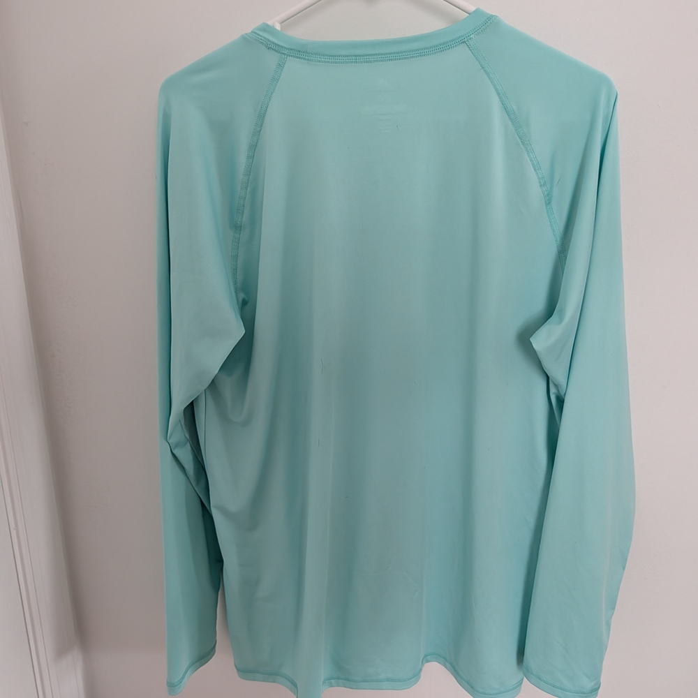 adidas Mint Green Performance Top Women's Long Sleeve - Picture 4 of 4